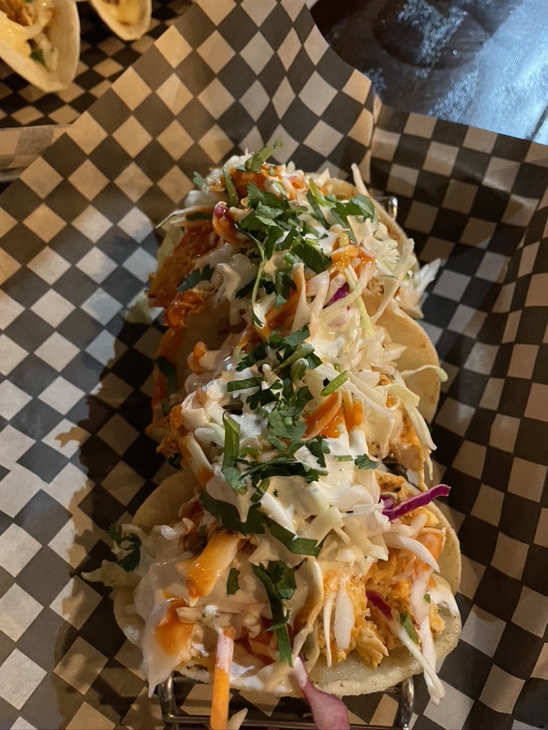 Tacos at Peninsula BevCo