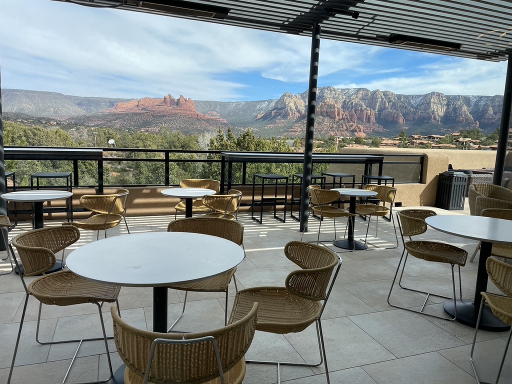 Sky Rock Inn Patio, Sedona, AZ
